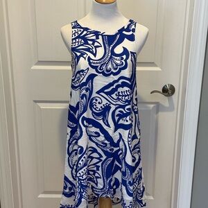 Leifsdottir Anthropologie Akela Silk High-Low Dress 8 NWT